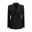 Alexander McQueen Black Wool Blazer