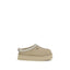 UGG Beige Calf Leather Bos Taurus Mules