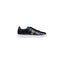 EA7 Emporio Armani Black And White Leather Sneakers