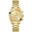 Guess Gold Stainless Steel Dress Watch