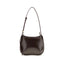 Jacquemus Brown Calf Leather Bos Taurus Shoulder Bag