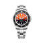 Bobroff Silver Stainless Steel Sport Watch