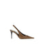 Saint Laurent Brown Lamb Ovis Aries Aries Pumps