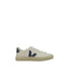 Veja White Calf Leather Bos Taurus Low Top Sneakers