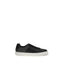 Ferragamo Black Calf Leather Bos Taurus Low Top Sneakers