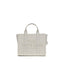 Marc Jacobs White Calf Leather Bos Taurus Handbag