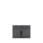 Saint Laurent Gray Calf Leather Bos Taurus Wallet
