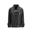PINKO Black Leather Jacket