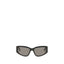 Balenciaga Black Acetate Sunglasses