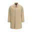 Herno Beige Polyester Trench Coat
