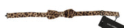 Dolce & Gabbana Exquisite Silk Leopard Print Bow Tie - ACCEXO