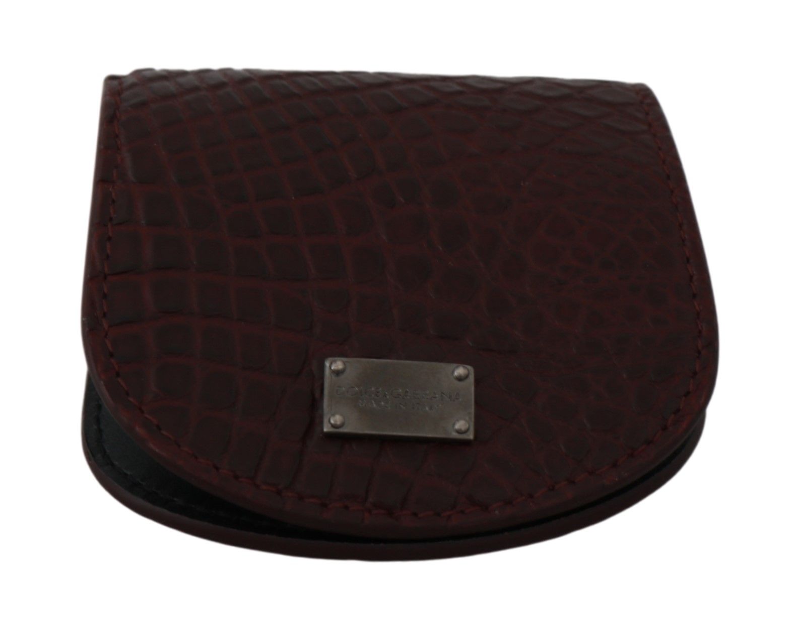 Dolce & Gabbana Refined Caimano Leather Coin Case - ACCEXO