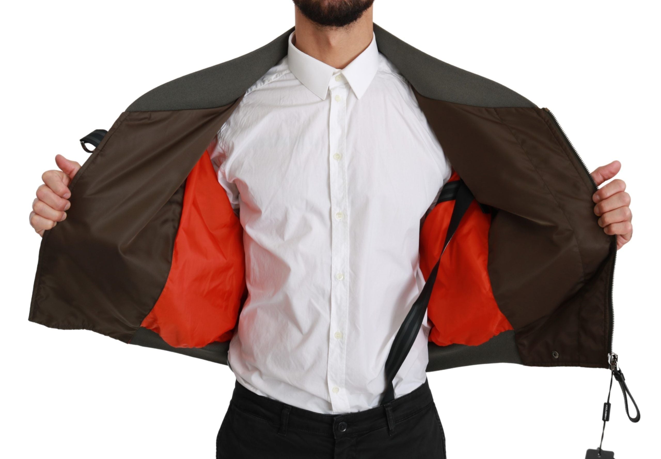 Dolce & Gabbana Sequined Double-Breasted Bomber Jacket - ACCEXO