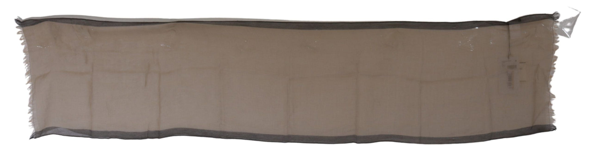 Costume National Elegant Beige Cotton Scarf for Women - ACCEXO