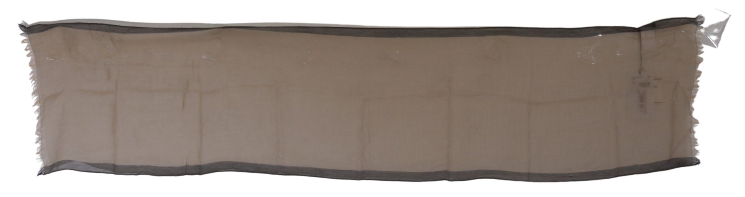Costume National Elegant Beige Cotton Scarf for Women - ACCEXO
