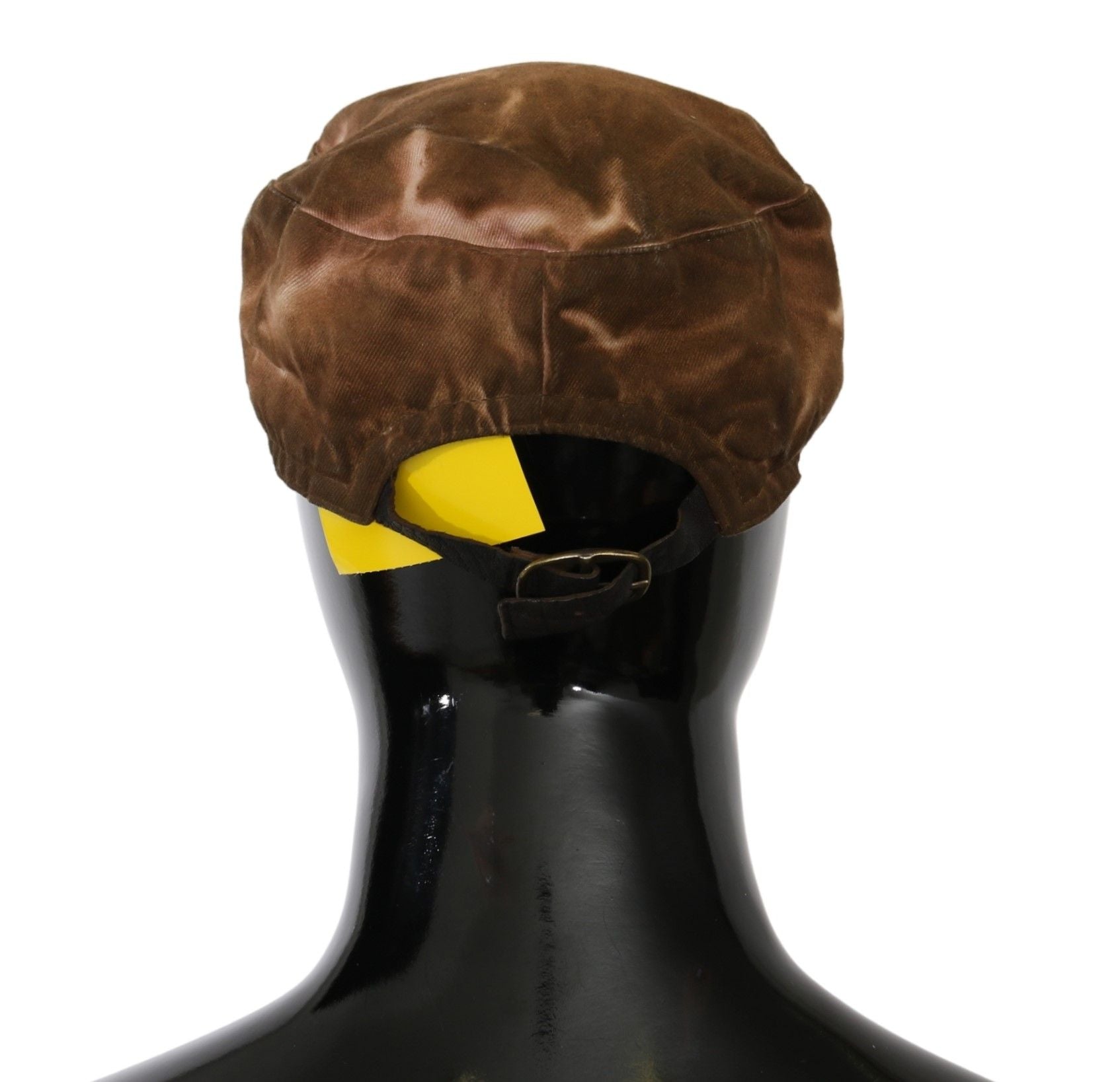 Costume National Elegant Brown Newsboy Hat - ACCEXO
