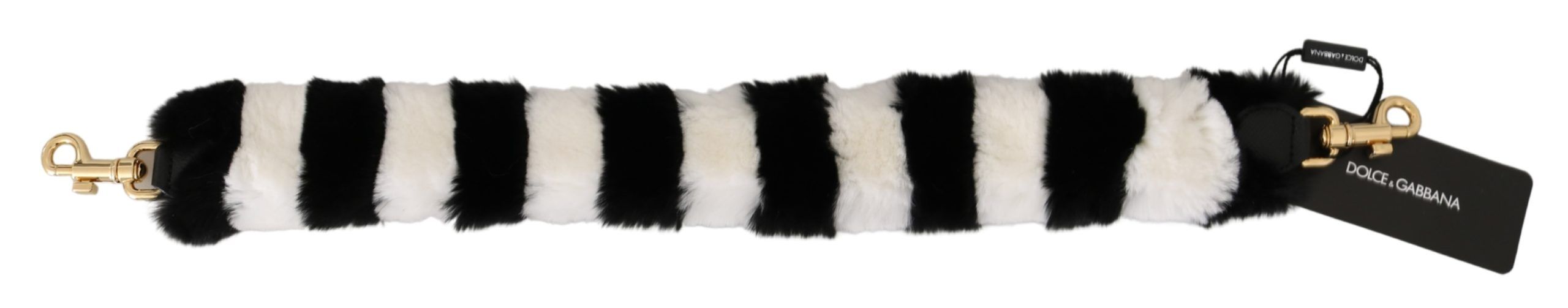 Dolce & Gabbana Elegant Fur Shoulder Strap Accessory - ACCEXO