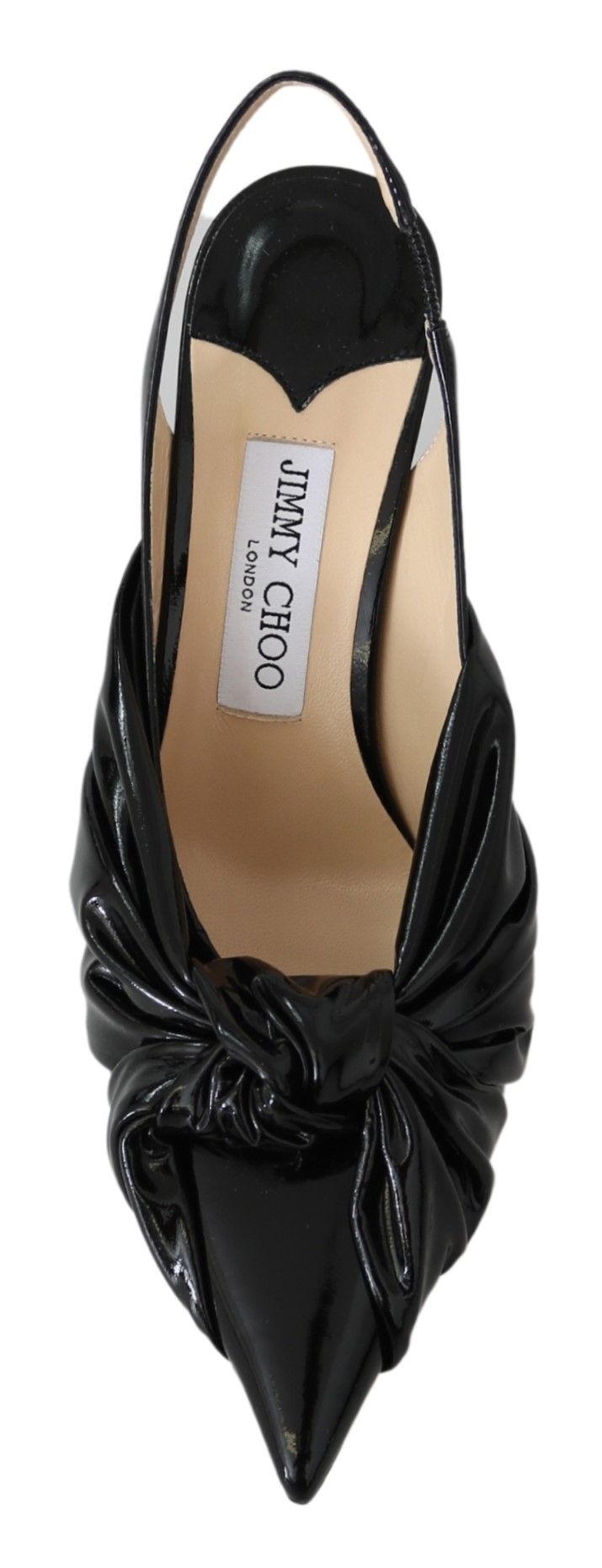 Jimmy Choo Elegant Black Leather Pointed Toe Pumps - ACCEXO
