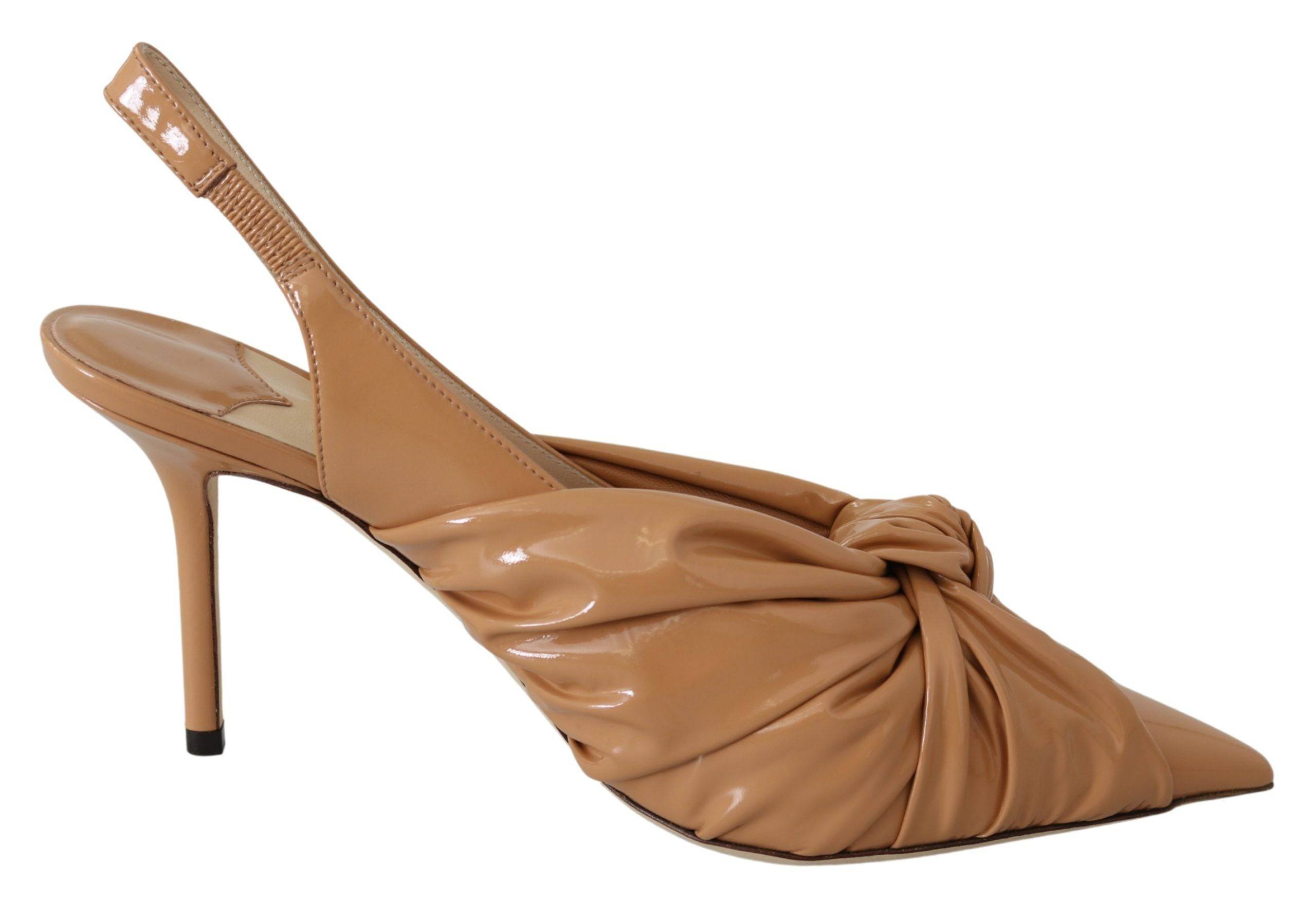Jimmy Choo Elegant Pointed Toe Leather Pumps - ACCEXO