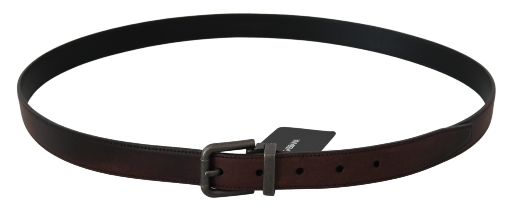 Dolce & Gabbana Elegant Leather Belt in Classic Brown - ACCEXO