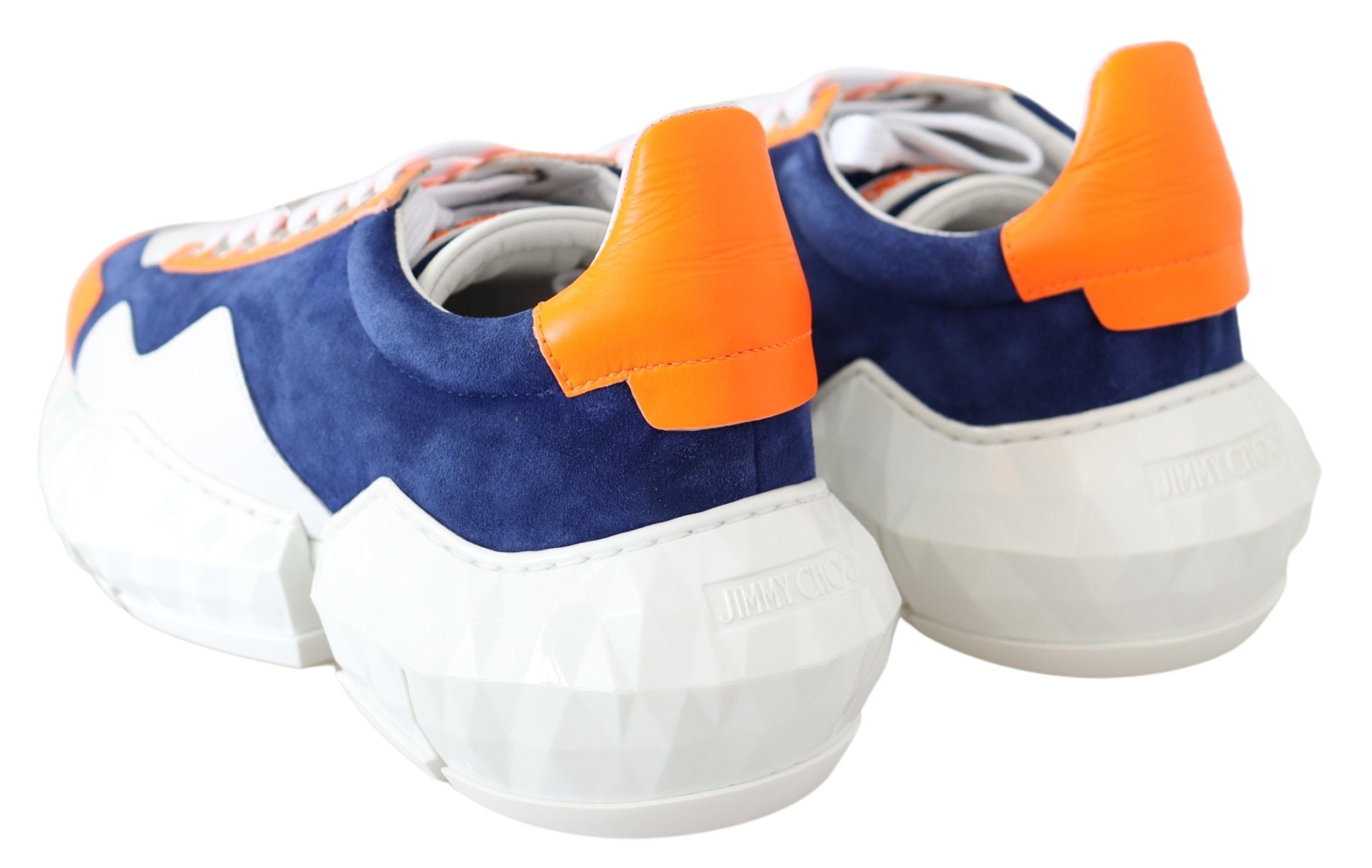 Jimmy Choo Electric Elegance Leather Mix Sneakers - ACCEXO