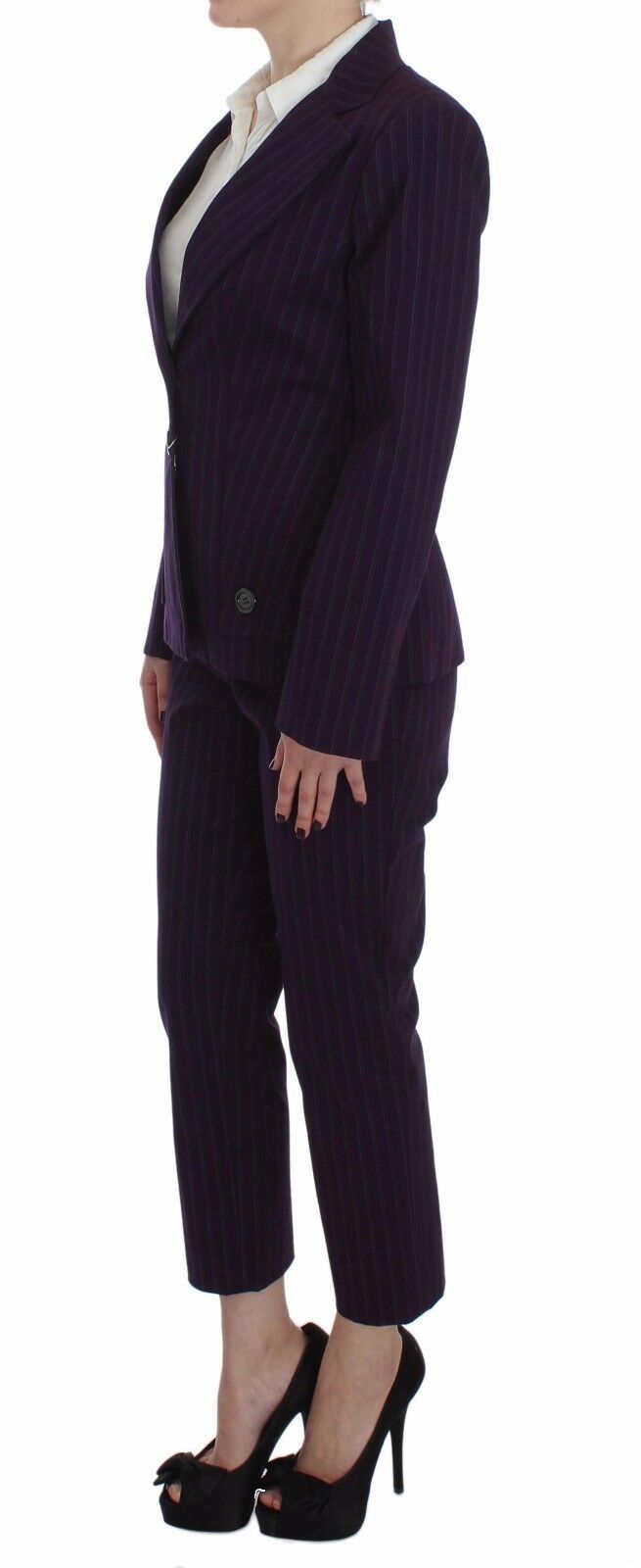 BENCIVENGA Elegant Striped Pant & Blazer Suit - ACCEXO