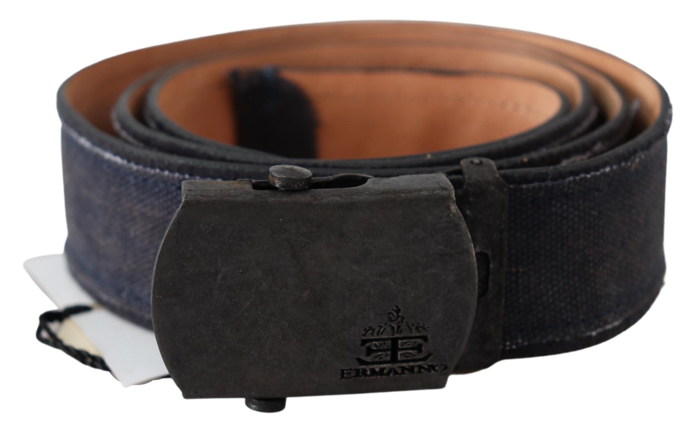 Ermanno Scervino Chic Blue Leather Waist Belt - ACCEXO