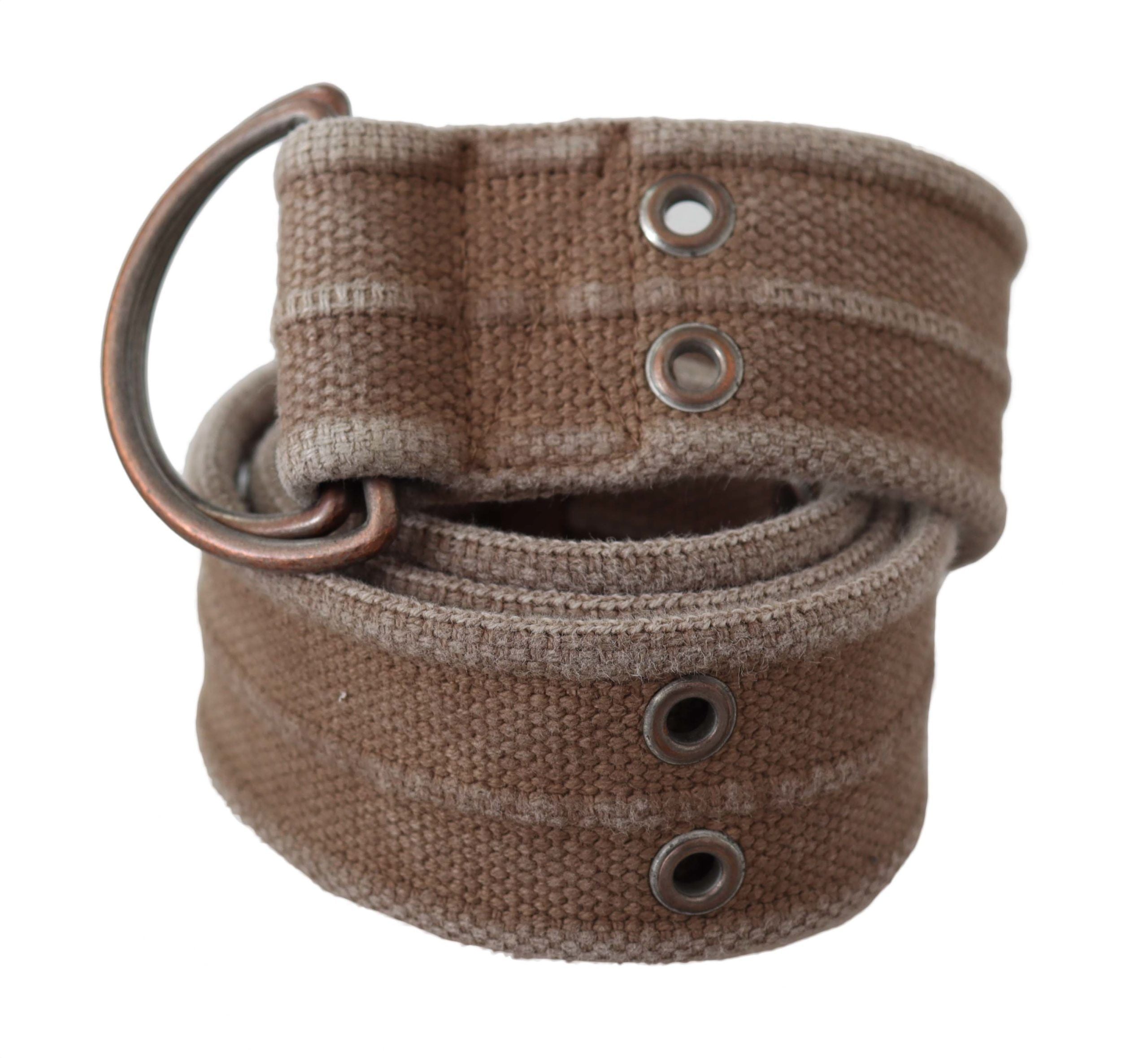 Dolce & Gabbana Chic Beige Leather Adjustable Belt - ACCEXO
