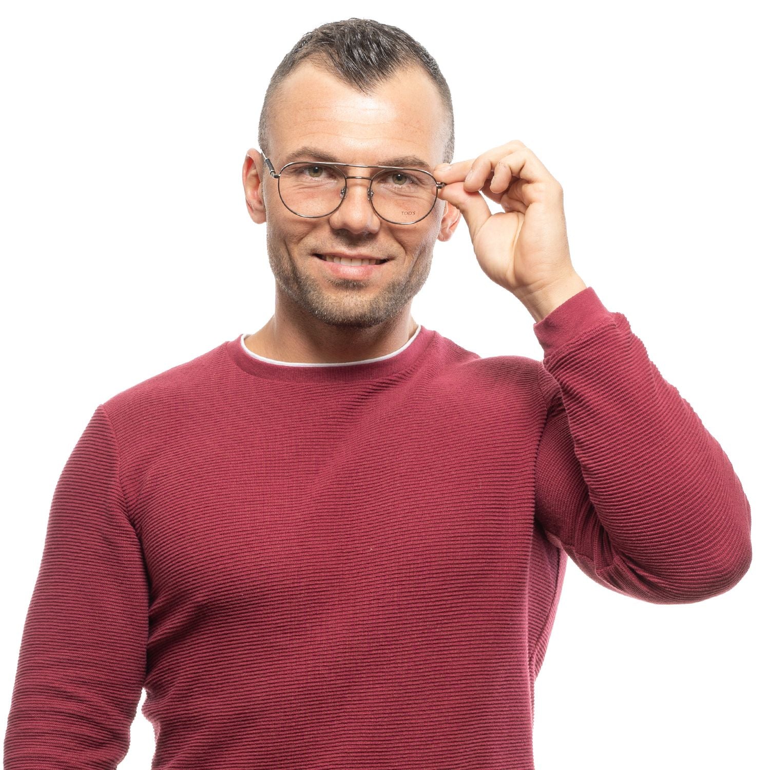 Tod's Silver Men Optical Frames - ACCEXO