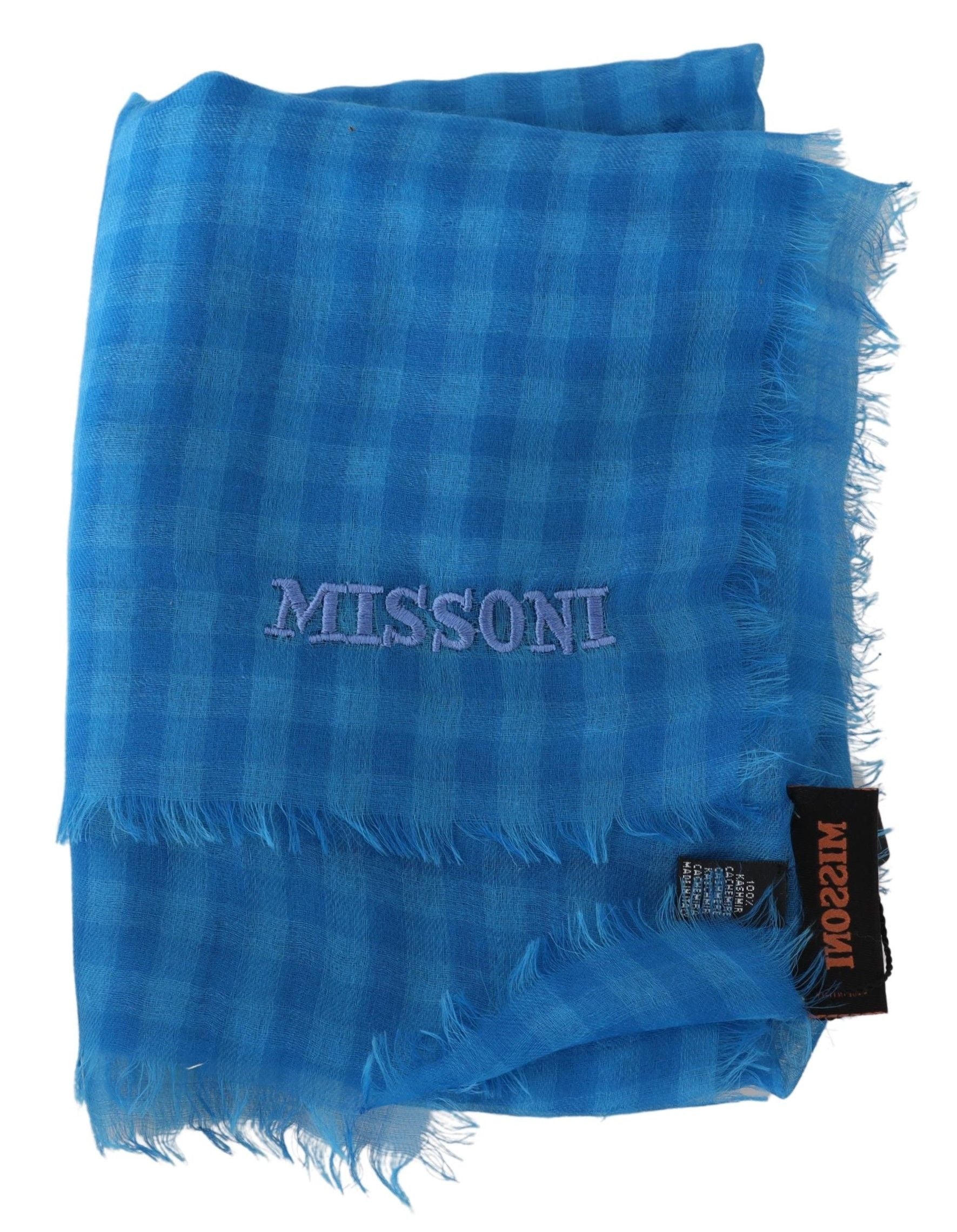 Missoni Chic Checkered Cashmere Scarf - ACCEXO