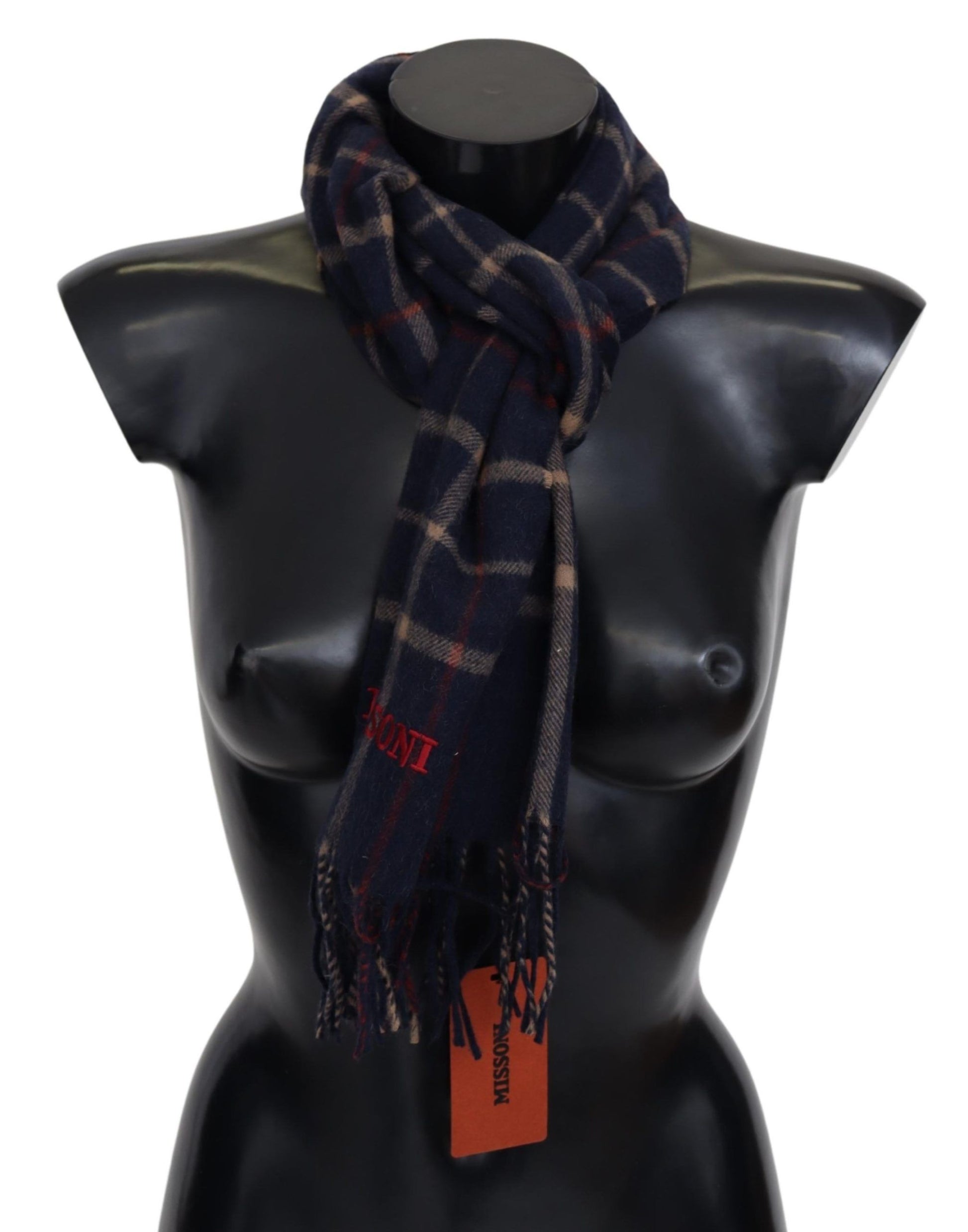 Missoni Chic Unisex Camel Hair Designer Scarf - ACCEXO