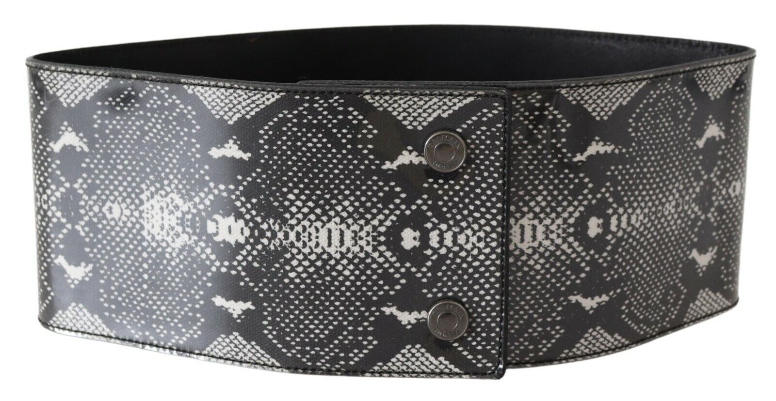 Ermanno Scervino Classic Snakeskin Motif Leather Belt - ACCEXO