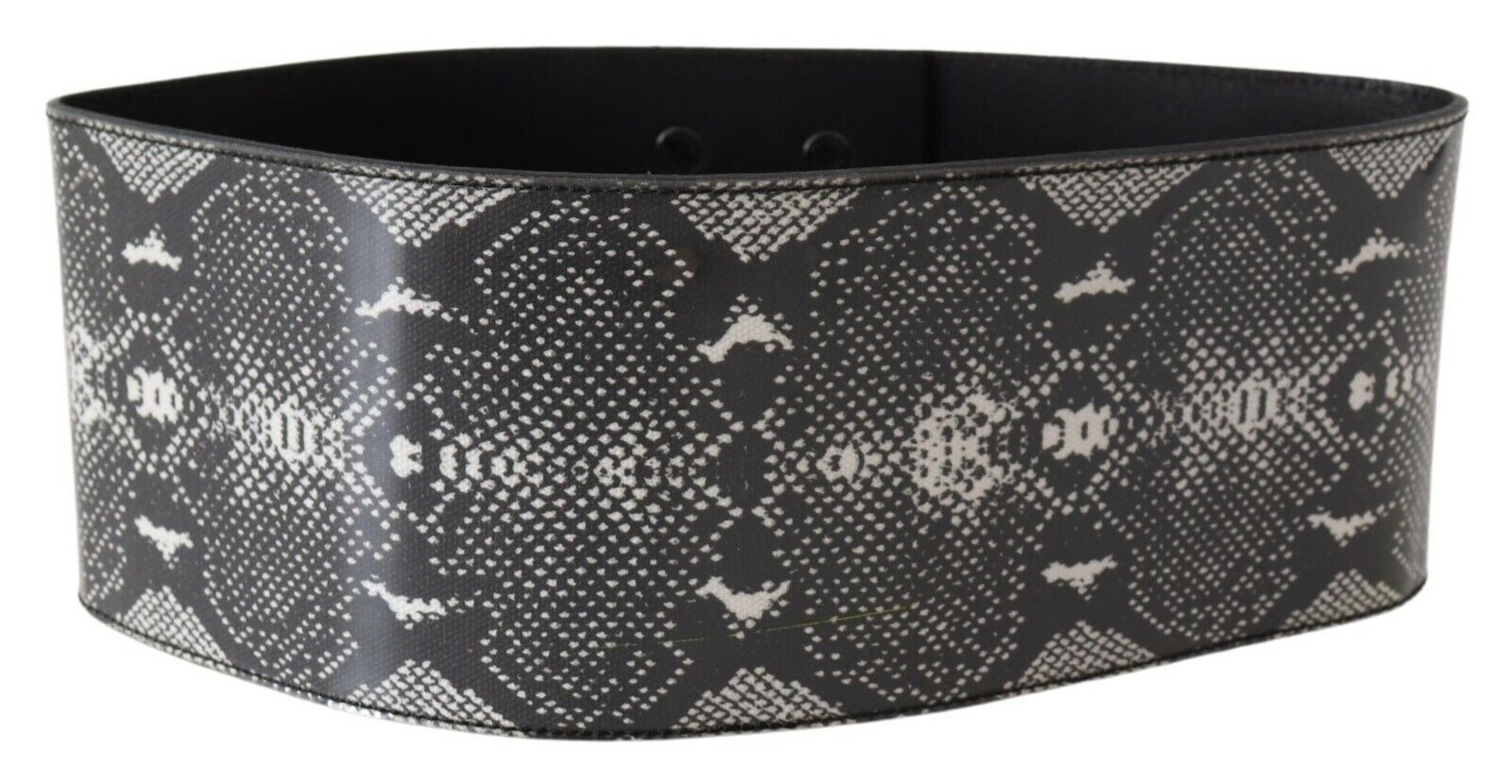 Ermanno Scervino Classic Snakeskin Motif Leather Belt - ACCEXO