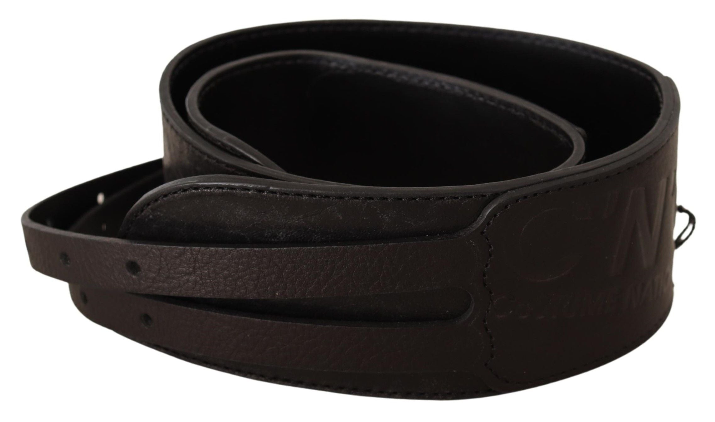 Costume National Elegant Double Buckle Leather Belt - ACCEXO