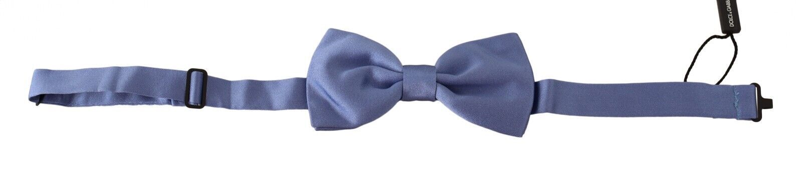 Dolce & Gabbana Elegant Purple Silk Bow Tie - ACCEXO