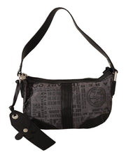 WAYFARER Gray Printed Handbag Shoulder Purse Fabric Bag - ACCEXO