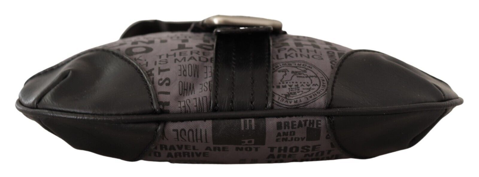 WAYFARER Gray Printed Logo Shoulder Crossbody Purse Bag - ACCEXO