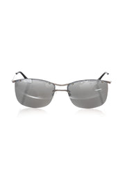 Frankie Morello Silver Metallic Men Sunglass - ACCEXO