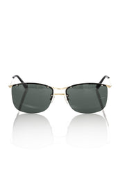 Frankie Morello Black Metallic Fiber Men Sunglass - ACCEXO