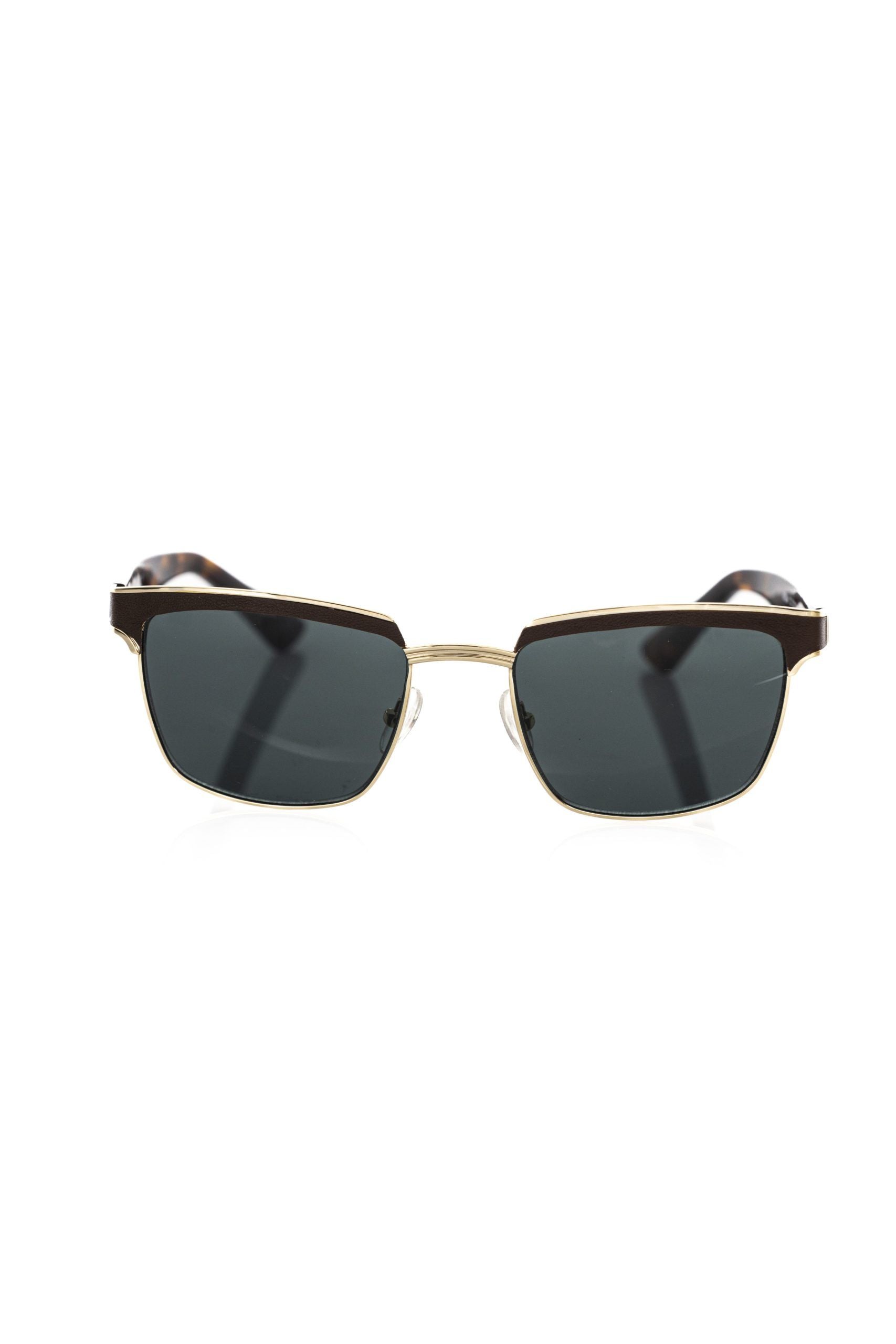 Frankie Morello Brown Metallic Men's Sunglass - ACCEXO