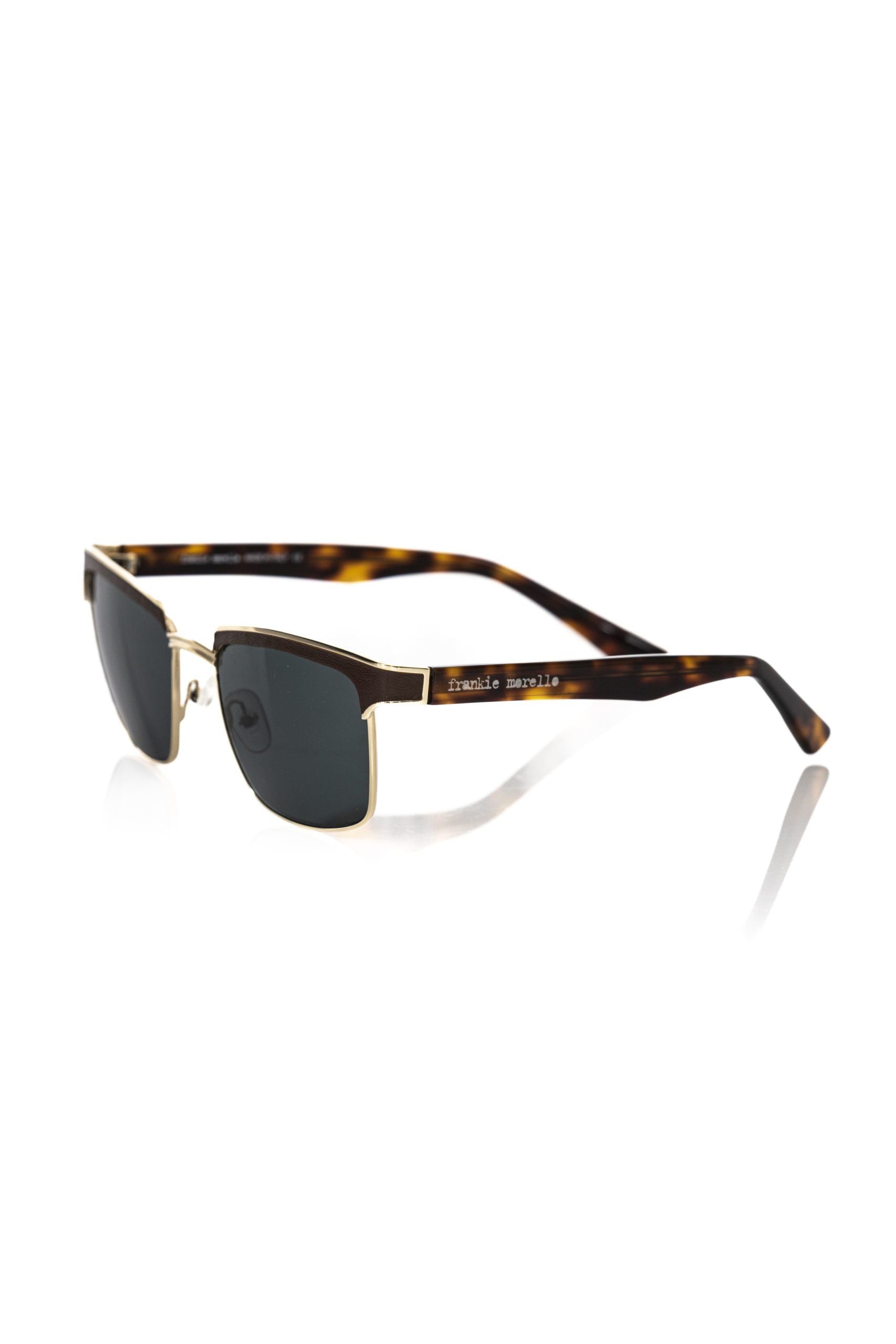 Frankie Morello Brown Metallic Men's Sunglass - ACCEXO
