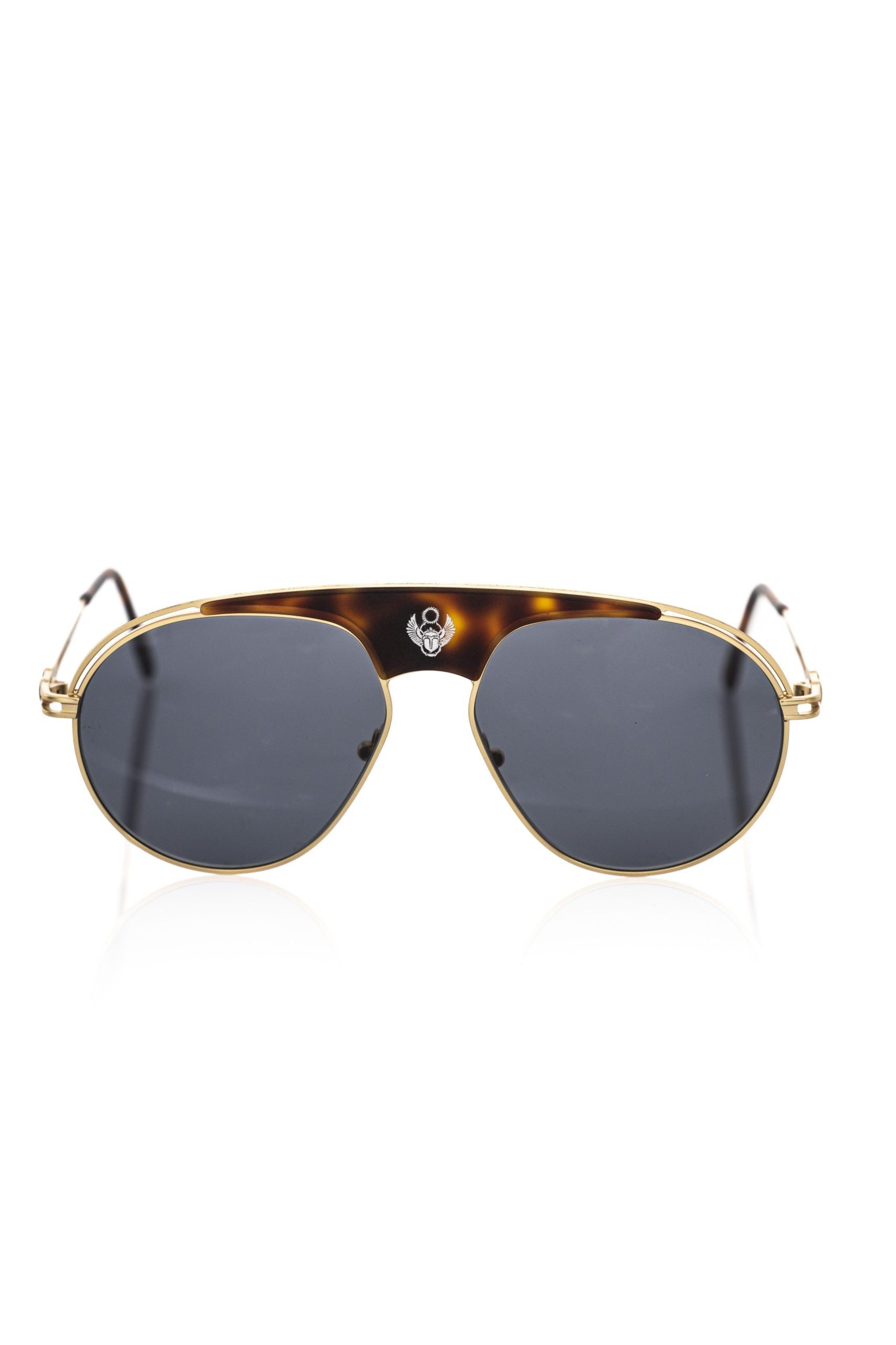 Frankie Morello Brown Metallic Sunglass for Men - ACCEXO