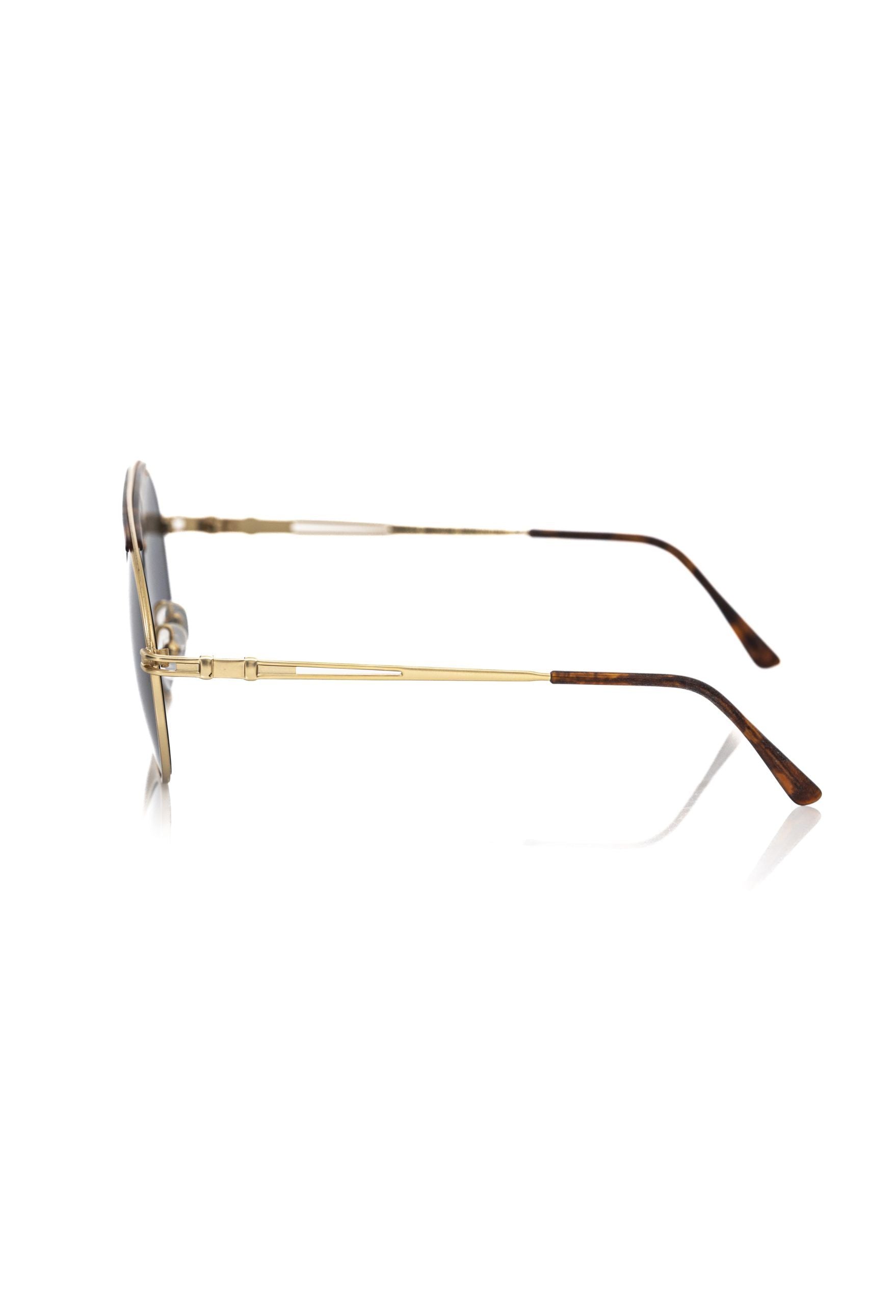 Frankie Morello Brown Metallic Sunglass for Men - ACCEXO