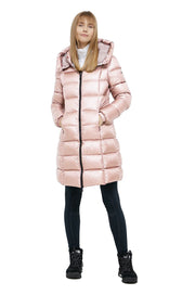 Refrigiwear Pink Nylon Women Jacket - ACCEXO