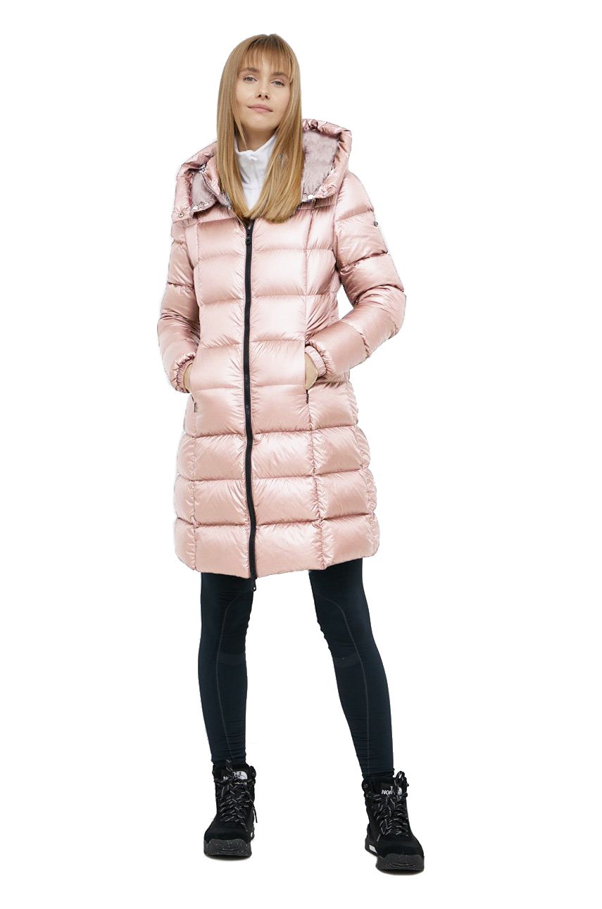 Refrigiwear Pink Nylon Women Jacket - ACCEXO