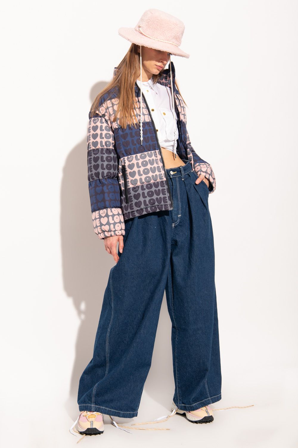 Love Moschino Multicolor Polyester Women Jacket - ACCEXO