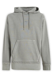 Hugo Boss Elegant Grey Cotton Hooded Sweatshirt - ACCEXO