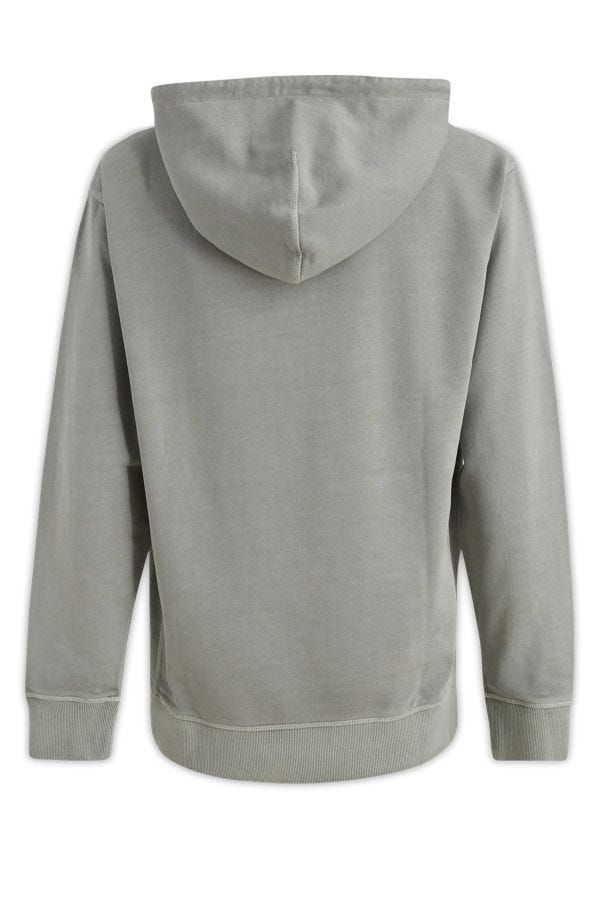 Hugo Boss Elegant Grey Cotton Hooded Sweatshirt - ACCEXO