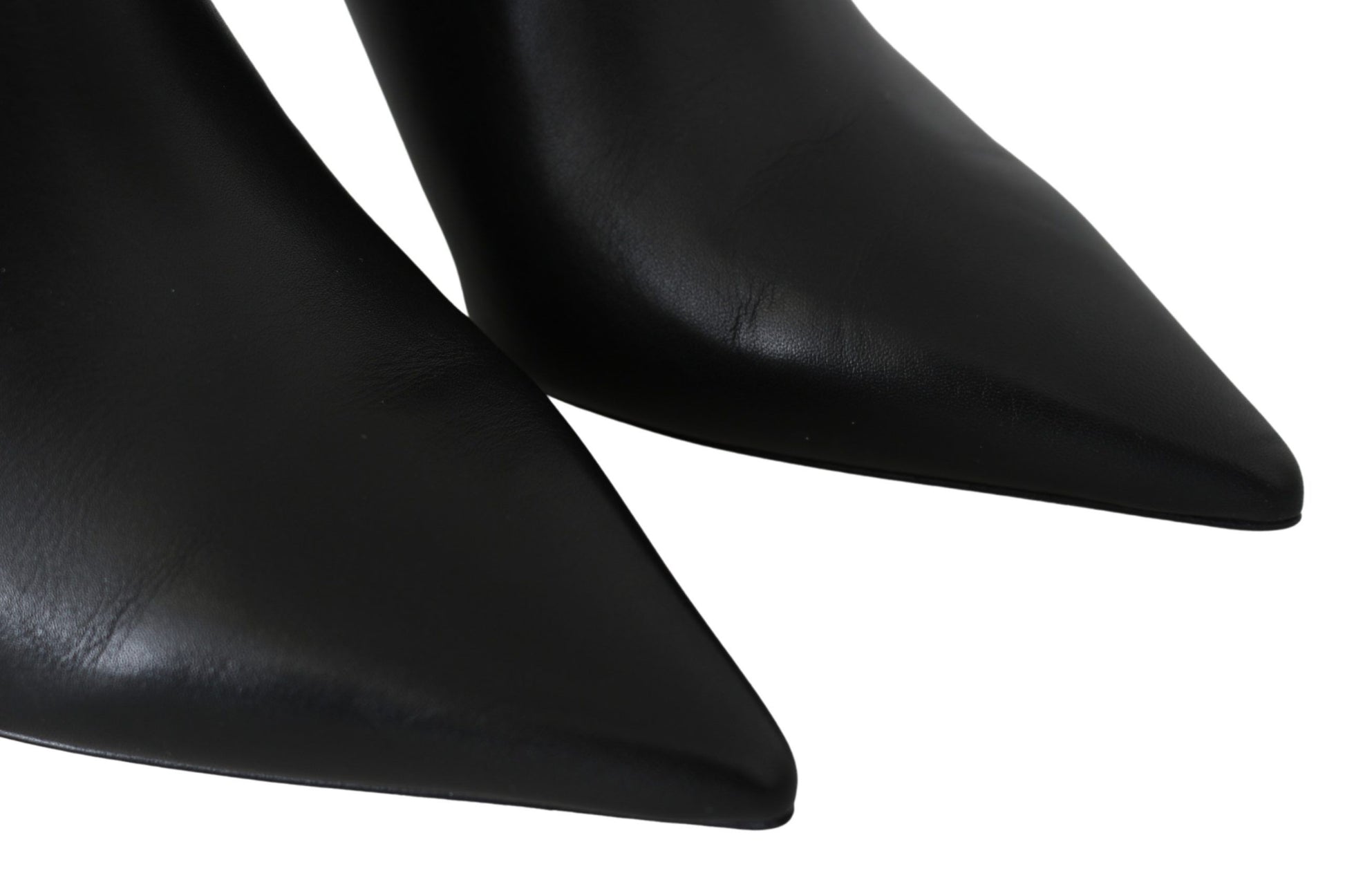 Jimmy Choo Elegant Black Gold Leather Pumps - ACCEXO