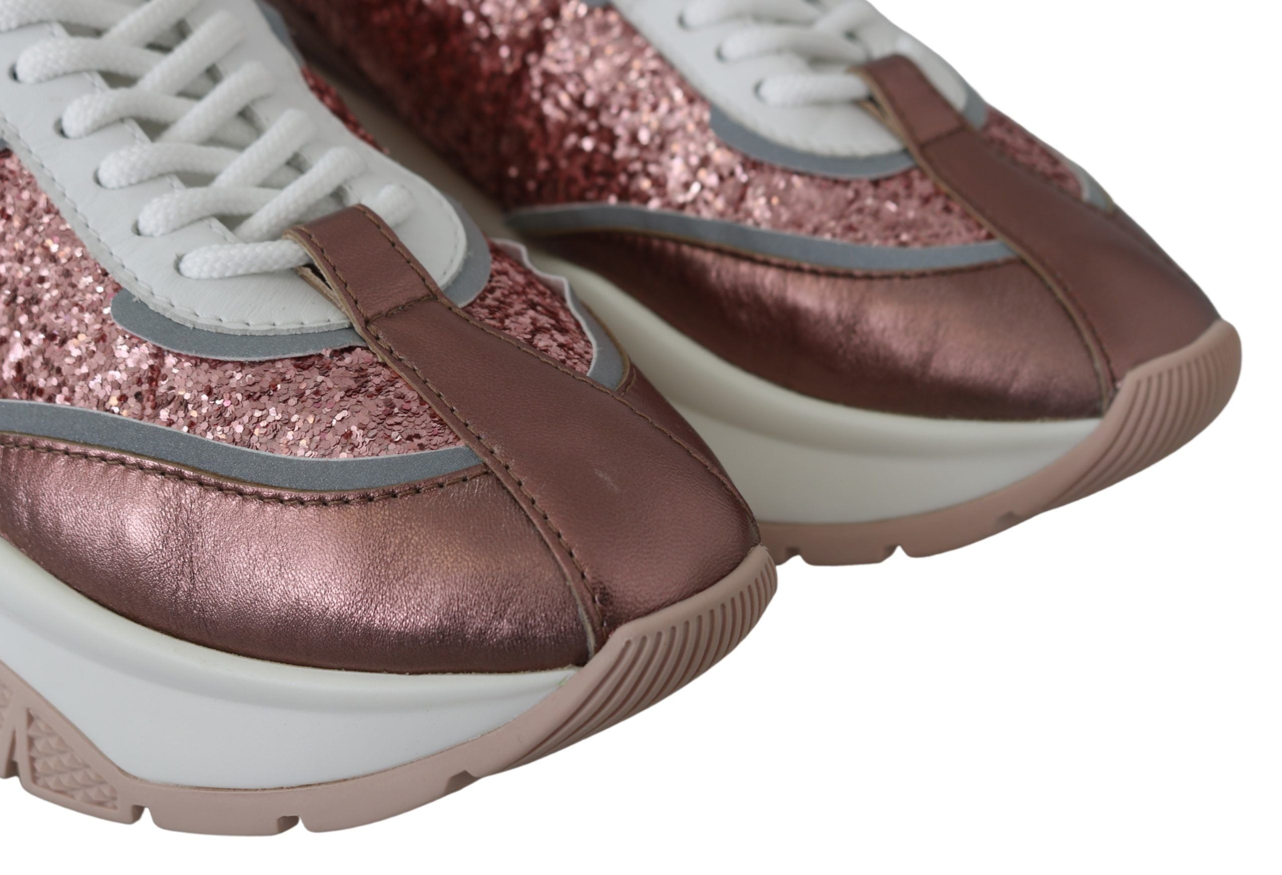 Jimmy Choo Candyfloss Glitter Sneaker Euphoria - ACCEXO
